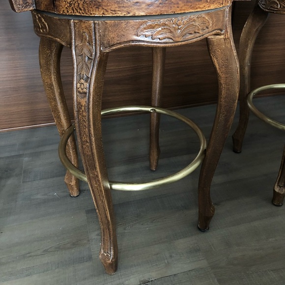 Wood Barstools (set of 3) - Picture 8 of 8